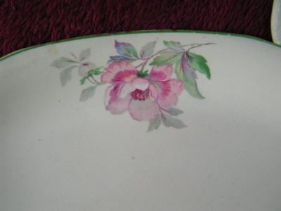 Vintage Homer Laughlin china pattern K23N8 floral design