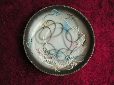 Vinage/antique Japanese Dragonware hand painted porcelain teacup & saucer