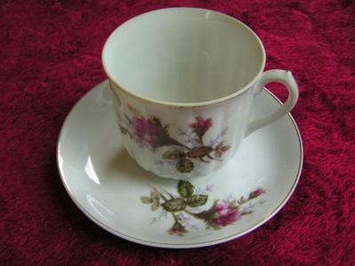 Vintage Royal Crafts Japan porcelain fine china teacup & saucer
