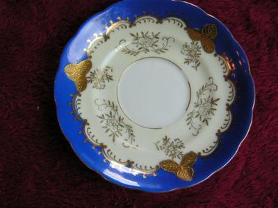 Vintage porcelain teacup & saucer set.