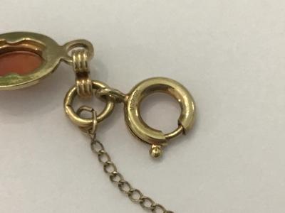 12 K Gold Filled Cameo Bracelet