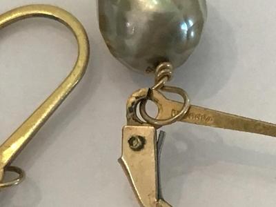 12 K Gold Filled Vintage Earrings Set of 3