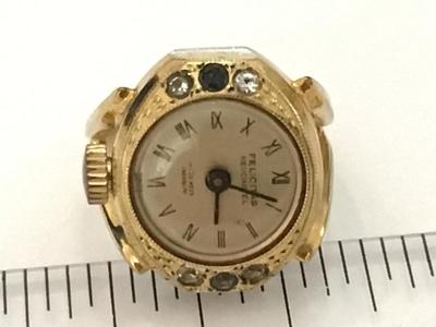 17 Jewel Mechanical Ring Watch Antique