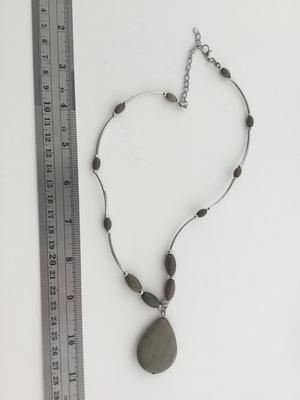 Beautiful green fashion necklace
