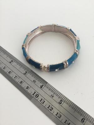 Blue fashion bangle bracelet