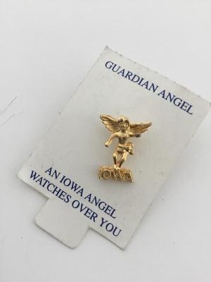 Iowa guardian angel push pin