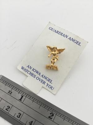 Iowa guardian angel push pin