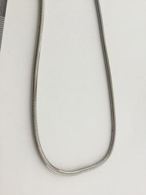 Silver tone fashion necklace