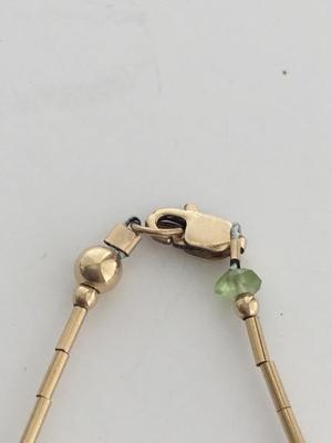 Beautiful gold gold collar necklace