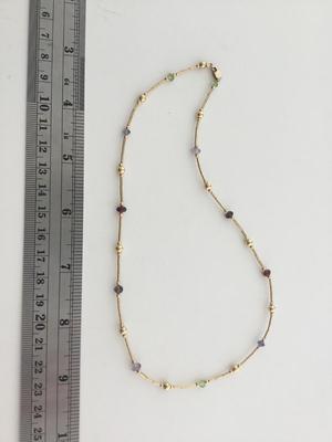 Beautiful gold gold collar necklace