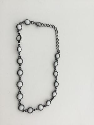 Black choker necklace