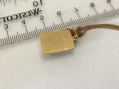 Stone pendant with Chain