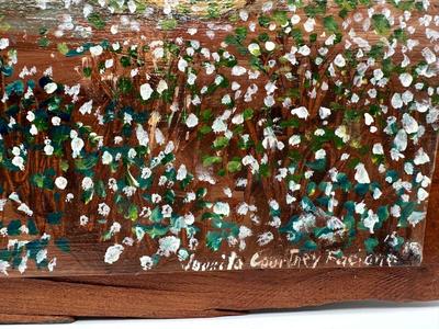 Original Painting on Wood by Juanita Courtney