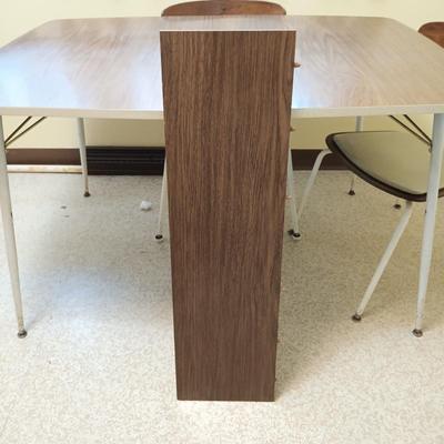 LOT 11: MCM Chrome and Formica Dining Set with Leaf