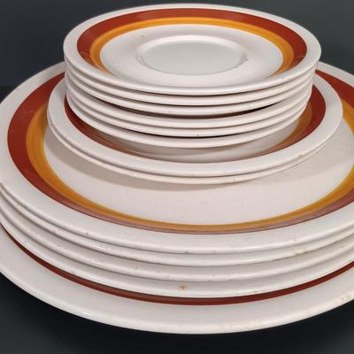 LOT 22: Tierra Ironstone Dish Collection by Harmony House