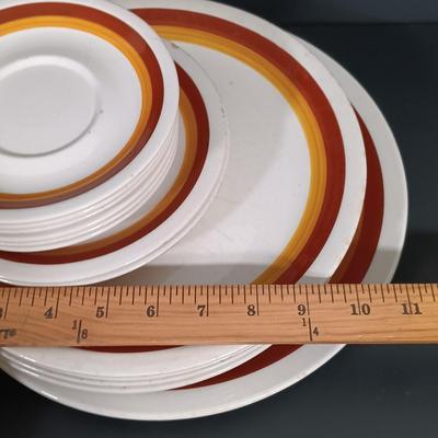 LOT 22: Tierra Ironstone Dish Collection by Harmony House