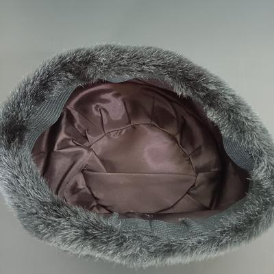 LOT 136: Vintage Faux Fur Hat, Gloves, Handkerchiefs & More