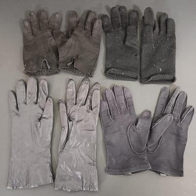 LOT 136: Vintage Faux Fur Hat, Gloves, Handkerchiefs & More