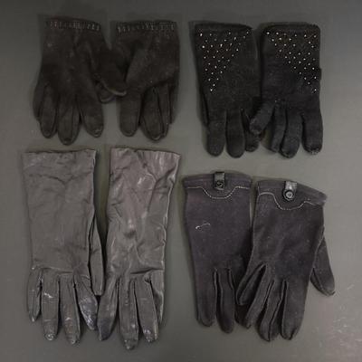 LOT 136: Vintage Faux Fur Hat, Gloves, Handkerchiefs & More