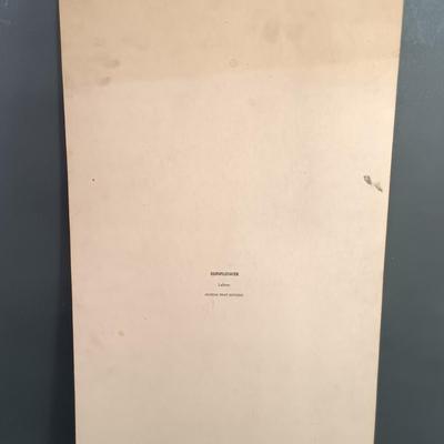 LOT 140: Set of (6) Vintage Museum Print Edition Cardboard Lithographs