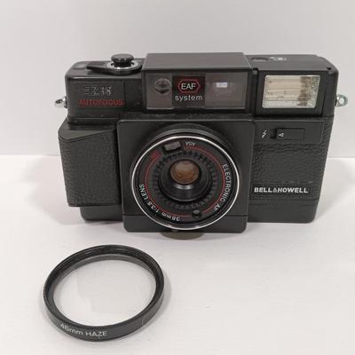 LOT 144: Vintage Cameras For Parts- Kodak Advatix F350, Polaroid iZone300, Bell & Howell E235 & More