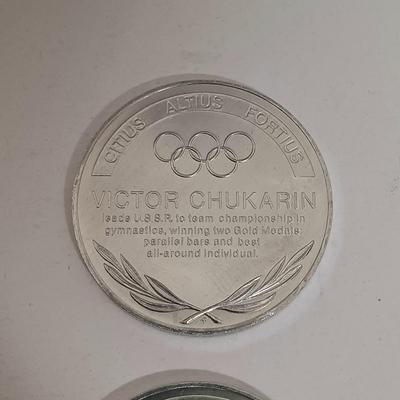 LOT 146: Great Olympic Moments 1970s Commemorative Aluminum Medals