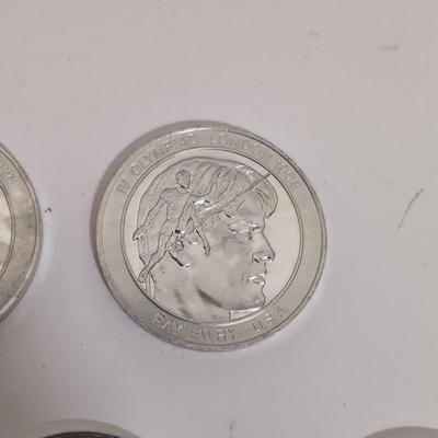 LOT 146: Great Olympic Moments 1970s Commemorative Aluminum Medals