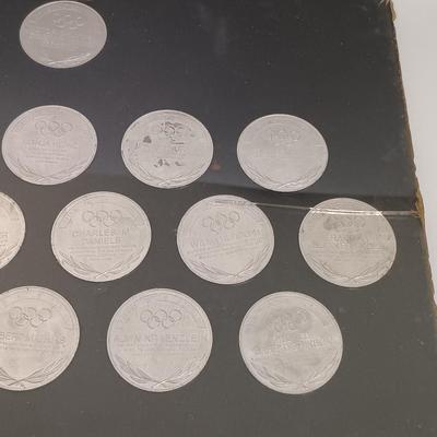 LOT 146: Great Olympic Moments 1970s Commemorative Aluminum Medals