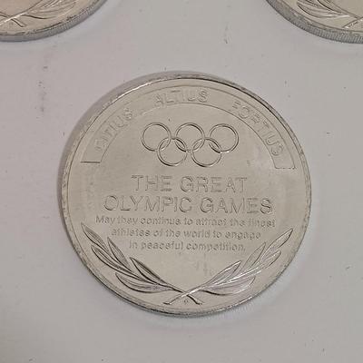 LOT 146: Great Olympic Moments 1970s Commemorative Aluminum Medals