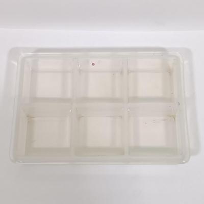 LOT 147: Fry Ovenglass Opalescent Baking Dish, Hoosier Green Glass Vase, Emerald Green Salt Cellars & More