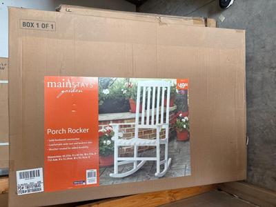 NIB porch rocker
