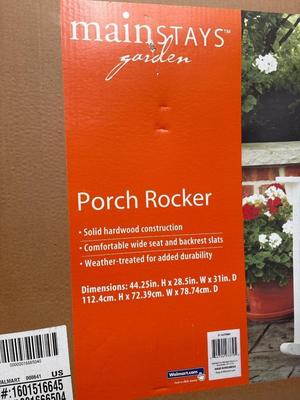 NIB porch rocker