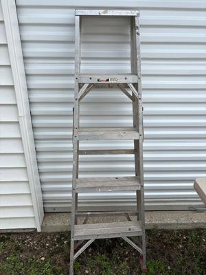Werner aluminum ladder