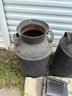 Milk cans