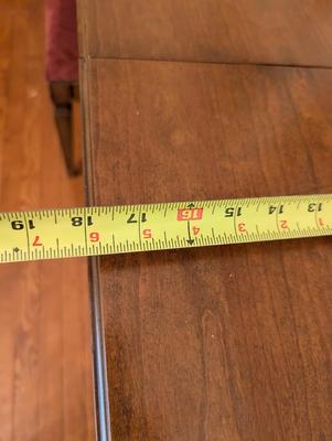Two-Drawer Drop Leaf Rolling Buffet