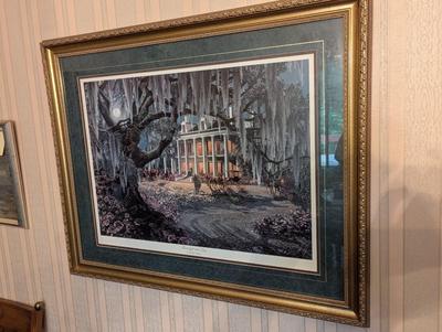 Moonlight & Lace By Roberta Wesley Lithograph