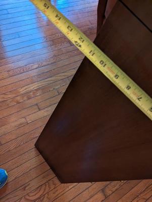 Dining Room Table With One Leaf & 6 Chairs