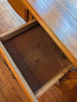 3 Drawer Wooden Desk