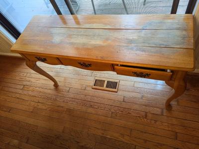 3 Drawer Wooden Desk