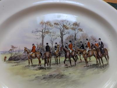 T Ivester Lloyd Royal Worcester Serving China Server