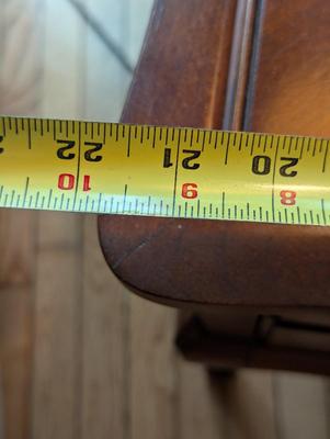 Pair Of Vintage Wooden End Table Flint & Horner
