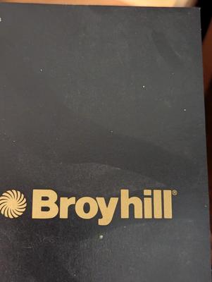 Broyhill TV Cabinet With TV