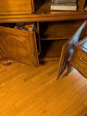 Broyhill TV Cabinet With TV
