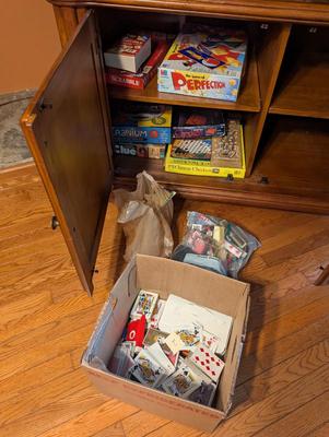 Assortment Of Games & Cards