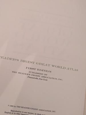 World Atlas & Travel Books 1 First Edition
