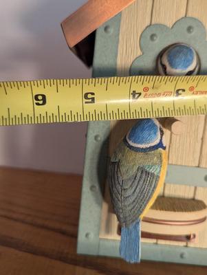 New Hallmark Birdhouse Copper Top Nature's Sketchbook By Marjolein Bastin