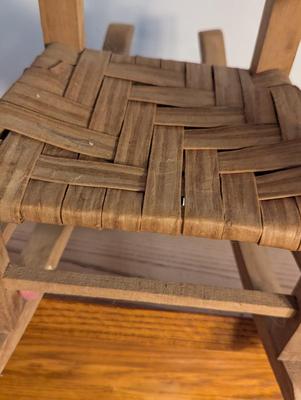 Wooden Baby Doll Rocking Chair