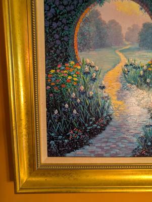 Landscape Painting Signed By George Bleich