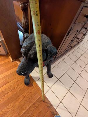 Vintage Labrador Retriever Figure