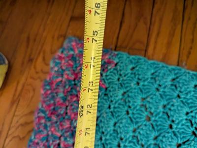 Crochet Blanket & Small Crochet Cover